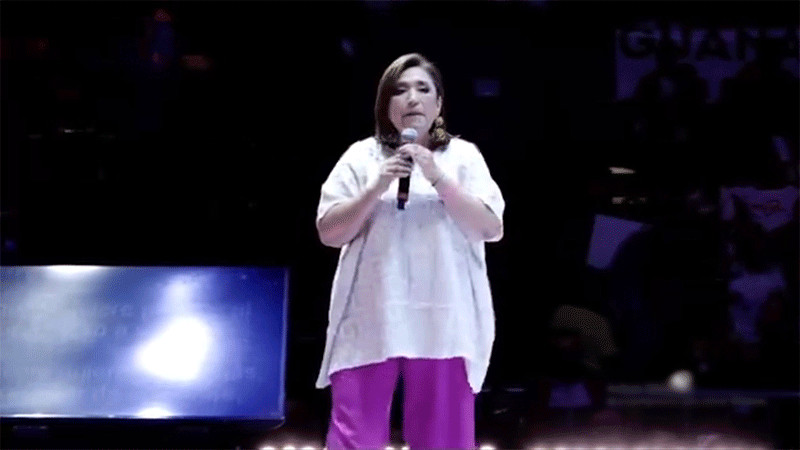 Xóchitl Gálvez cierra precampaña en la Ciudad de México 