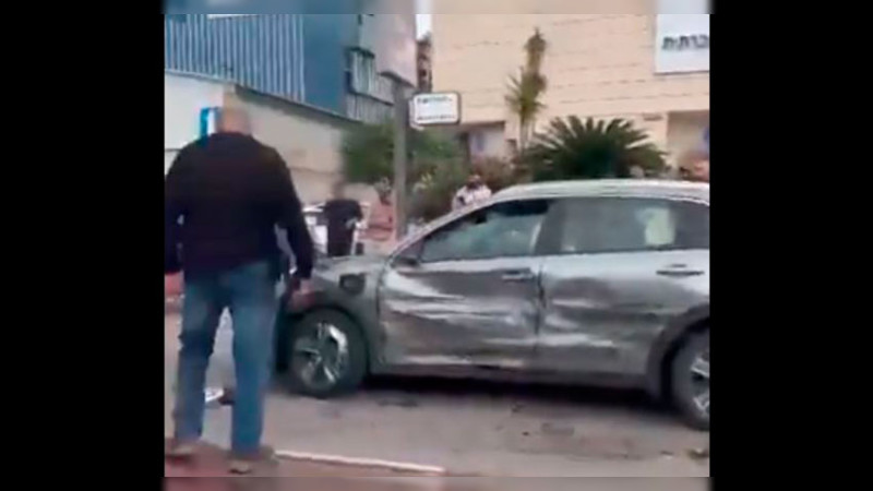Automovilista atropella a personas en Israel  