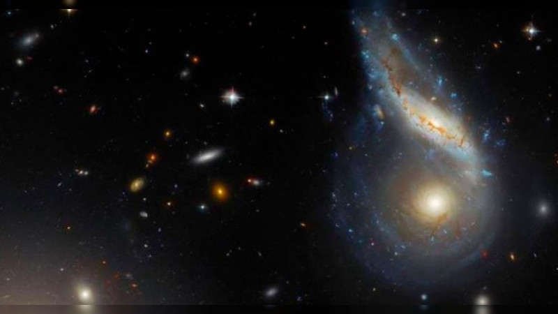 Detecta NASA choque de galaxias, como la que ocurrirá con la nuestra y Andrómeda  