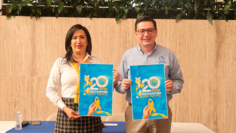 Celebra AMANC Michoacán 20 aniversario con eventos de recaudación 