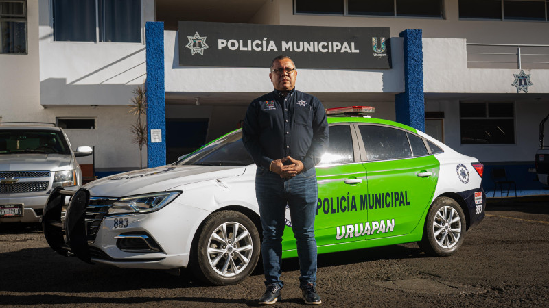 Gobierno de Uruapan refuerza acciones para tener una mejor policía
