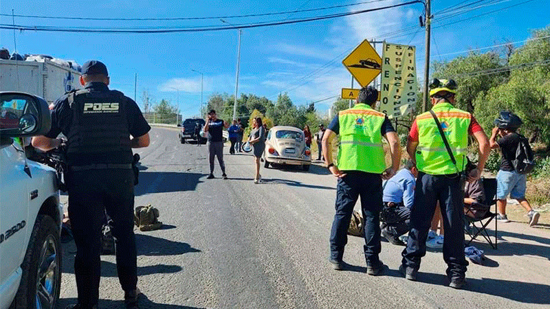 Un hombre muere atropellado en el Libramiento Surponiente de Querétaro 