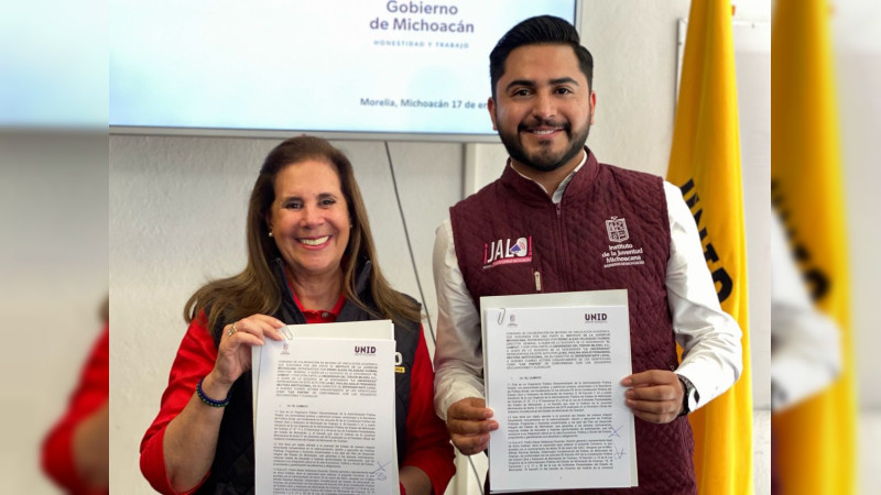 Ijumich y UNID ofrecen becas del 20 % a estudiantes de nuevo ingreso