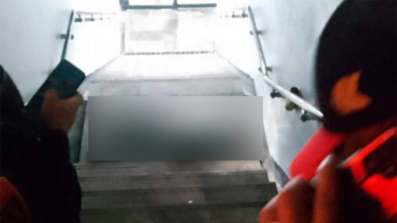 Encuentran sin vida a sujeto en escaleras del Metro Pantitlán  