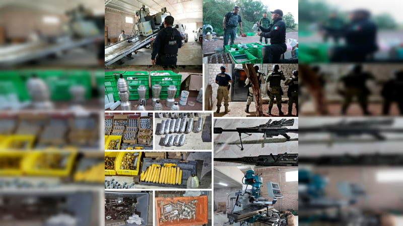 Golpe al narco: Gobierno confisca droga y revienta 8 narcofábricas en Zicuirán, con un valor de 80 mdp