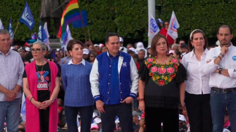 Aplicaré toda la fuerza del Estado para enfrentar la delincuencia: Xóchitl Gálvez  