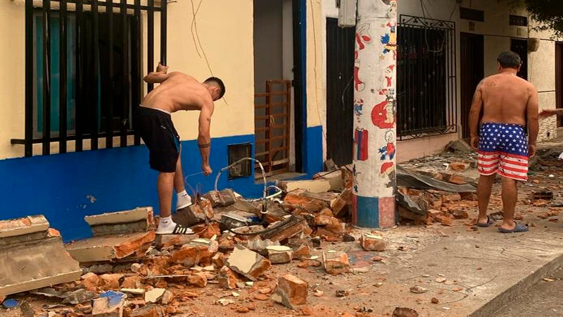 Se registra sismo de 5.6 grados en centro de Colombia; no se reportan víctimas fatales 