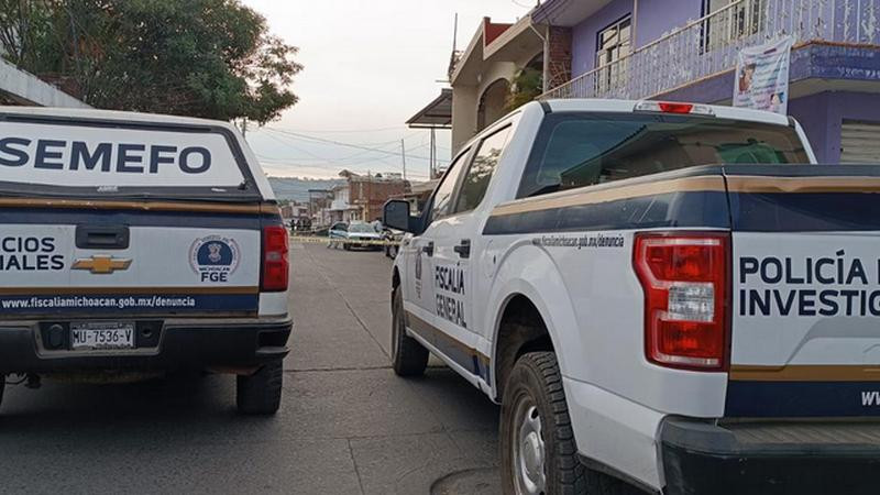 Imparable la violencia en Uruapan; quitan la vida a chofer de taxi en ataque armado 