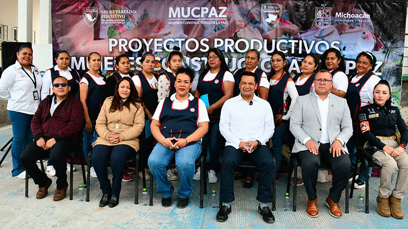 Michoacán fomenta la independencia económica de las mujeres 
