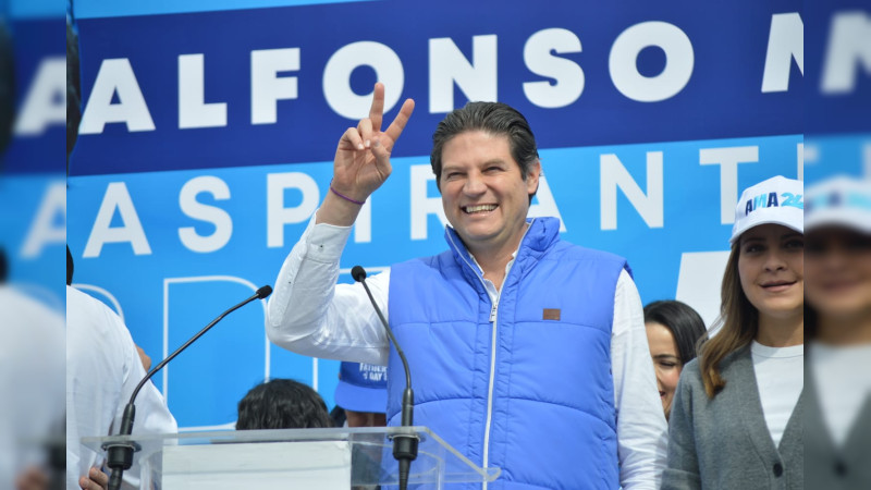 Morelianos arropan a Alfonso Martínez en su búsqueda de la reelección