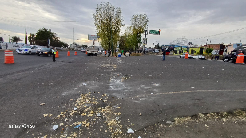 Reabren retorno en Libramiento Norte de Morelia