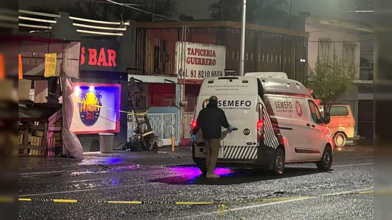 Ataque en bar en Guadalupe, Nuevo León, deja cuatro muertos 