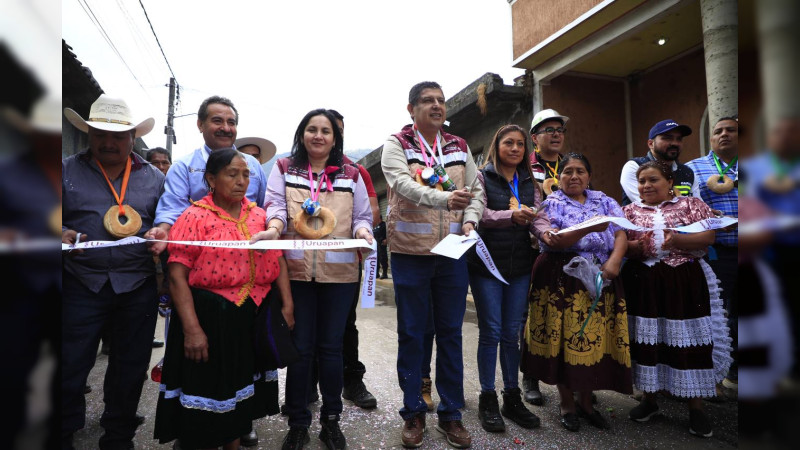Comunidades de Uruapan seguirán siendo prioridad en el gobierno de Nacho Campos