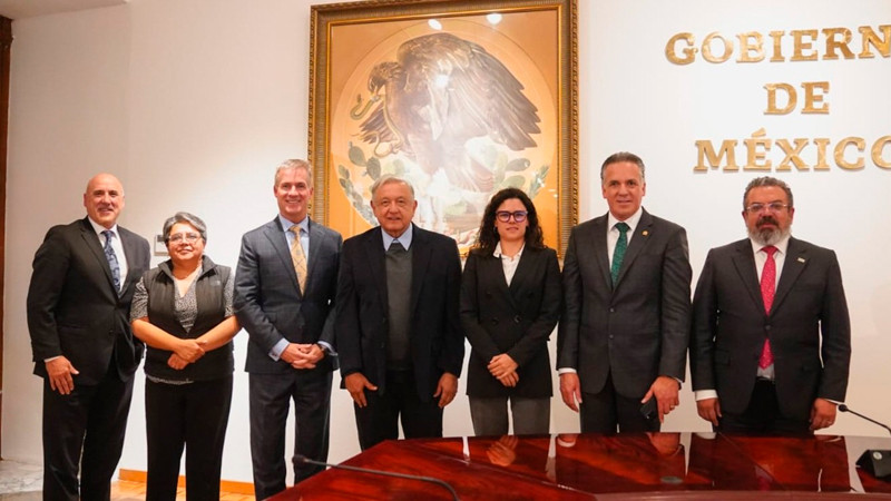 AMLO se reúne con Canadian Pacific Kansas City, para tratar concesión de trenes de pasajeros 