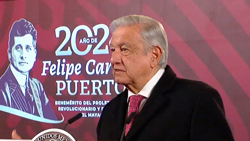 Descarta AMLO que exista una "elección de Estado" 