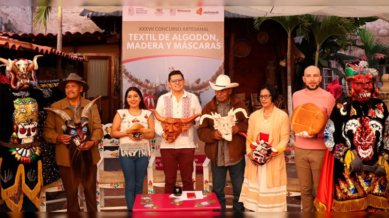 Erongarícuaro, Michoacán, tendrá el Concurso Artesanal de Textil, Madera y Máscaras 