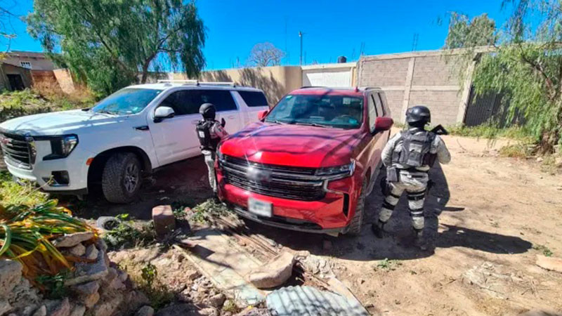 En Jalisco, Guardia Nacional asegura armas, droga y vehículos  