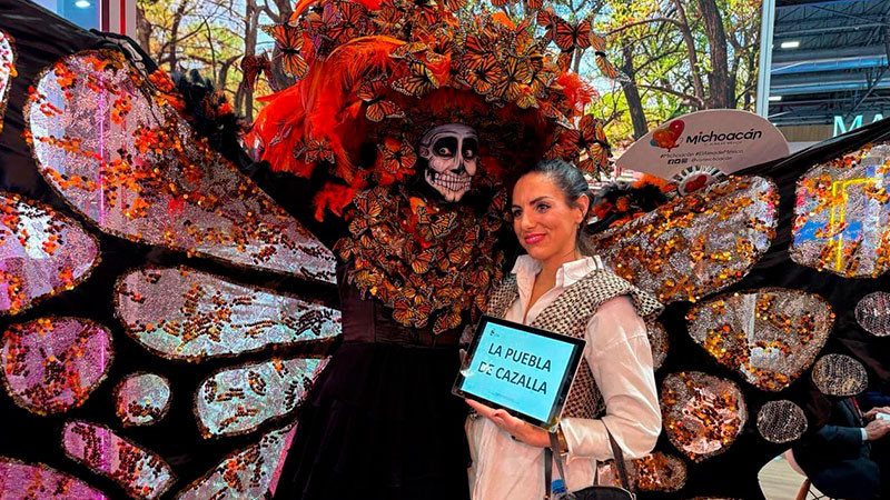 Ponen atractivos de Michoacán en los ojos del mundo en la Feria Internacional de Turismo 