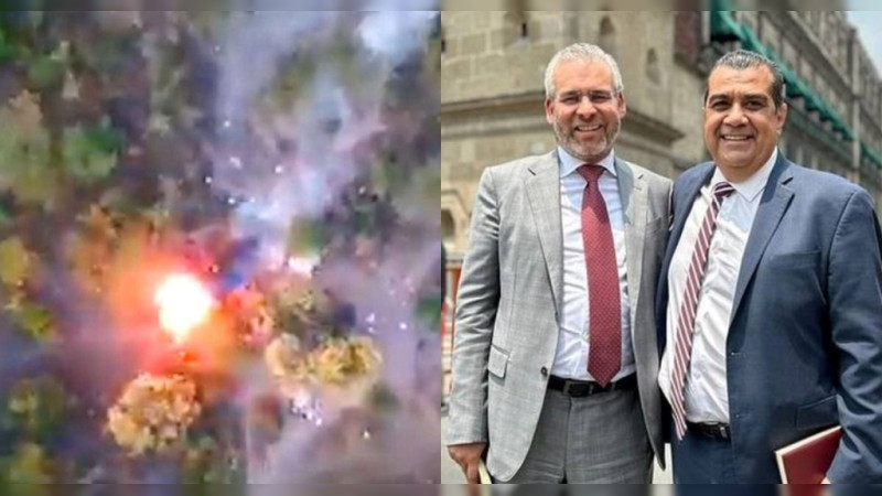 Tumbiscatío bajo asedio: Dronazos y balaceras; gobierno de Michoacán, ni enterado, reconoce Secretario 