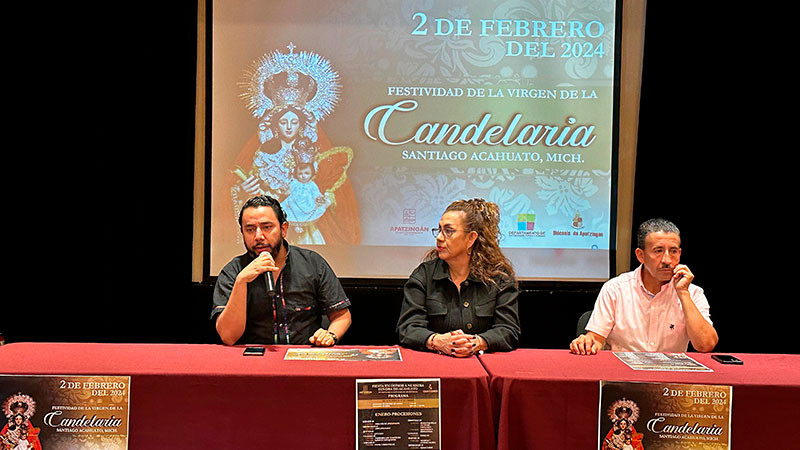 Anuncian las Fiestas de la Candelaria de Apatzingán  