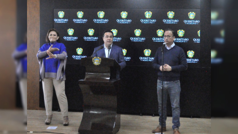 Reconoce alcalde de Querétaro déficit de policías  