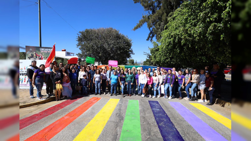 Gobierno de Uruapan se suma por la inclusión de la comunidad LGBTIQ+