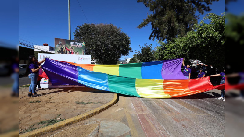 Gobierno de Uruapan se suma por la inclusión de la comunidad LGBTIQ+