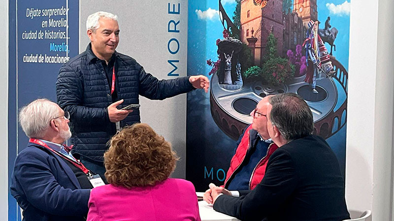 Comisión Fílmica de Morelia presente en la FITUR