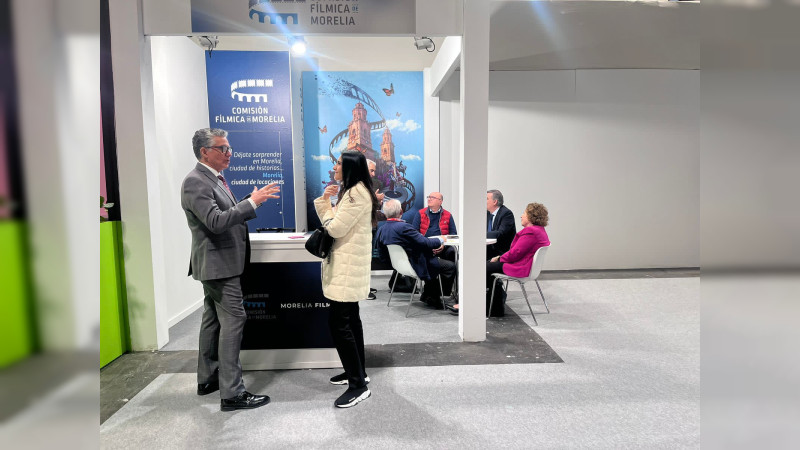 Comisión Fílmica de Morelia presente en la FITUR