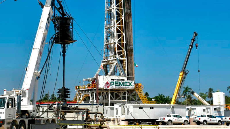 En 2023 Pemex produjo 1.588 millones de barriles de crudo por día 