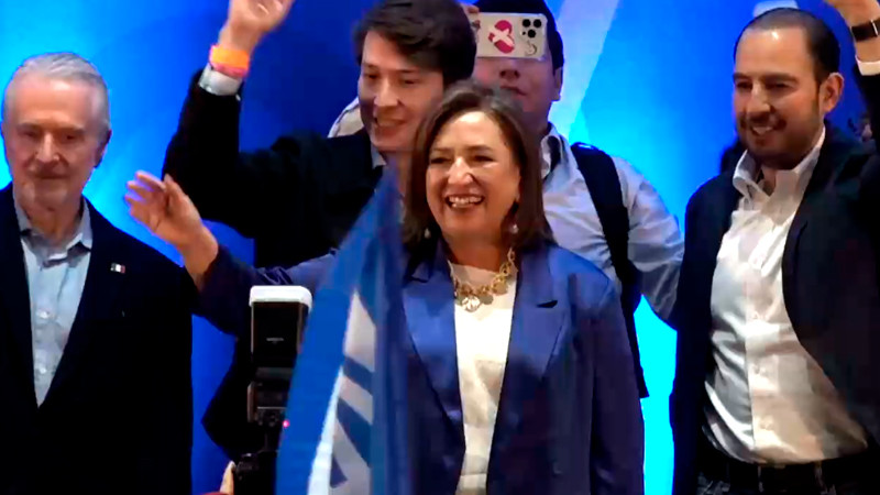 Oficial: PAN entrega a Xóchitl Gálvez constancia como candidata presidencial 