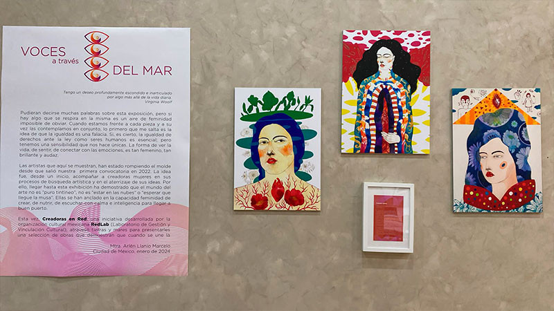 Mexicanas muestran su arte en Málaga, España  