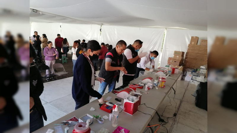 Programa Salud en tu Familia, brindó 665 acciones integrales en Morelia, Michoacán 
