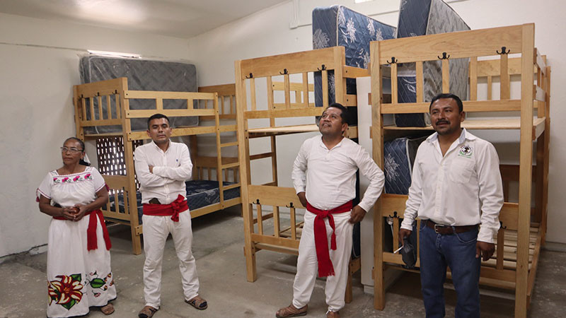 Abre la Universidad Intercultural Indígena de Michoacán primer albergue escolar de la sede Costa Náhuatl 