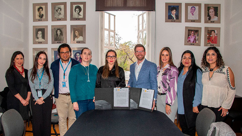 DIF Michoacán y Efecto Esperanza signan convenio por el bienestar de las infancias 