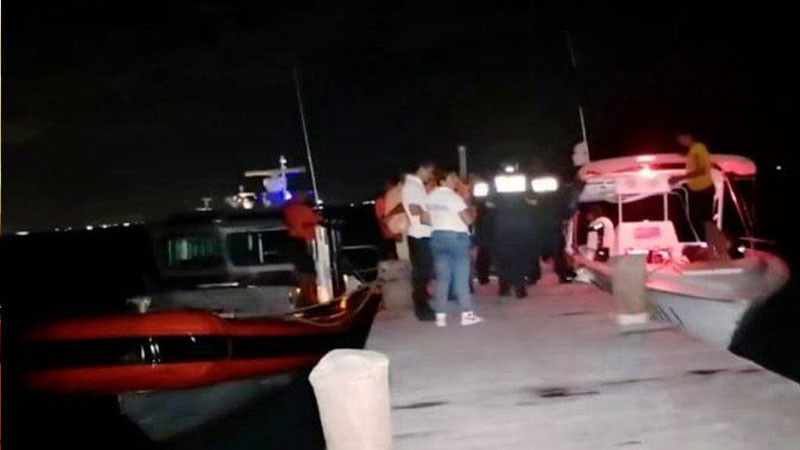 Embarcación se hunde en Isla Mujeres;  4 turistas perdieron la vida 