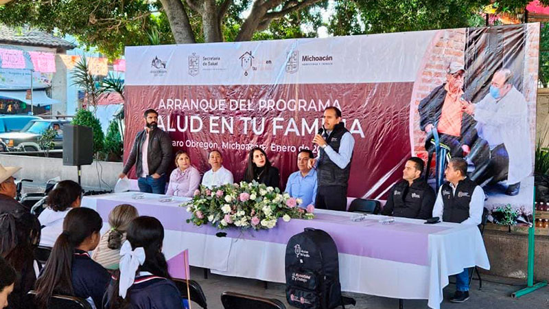 Sector salud lleva servicios médicos a familias vulnerables de Álvaro Obregón 