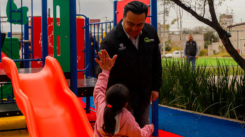 Destinarán 71 millones de pesos para parques y jardines del municipio de Querétaro  