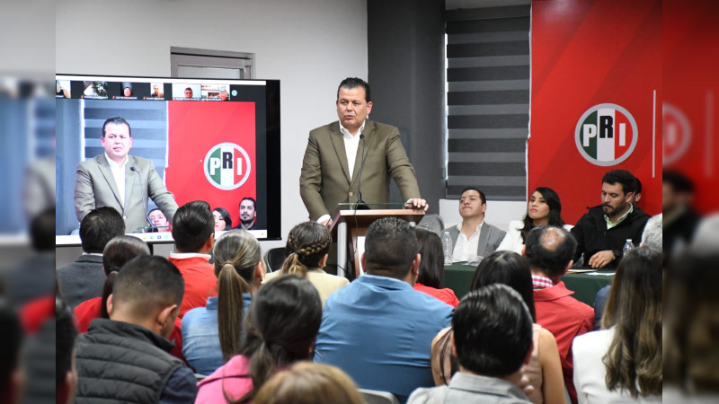 La prioridad del PRI Michoacán es el proyecto de Xóchitl Gálvez: Memo Valencia 