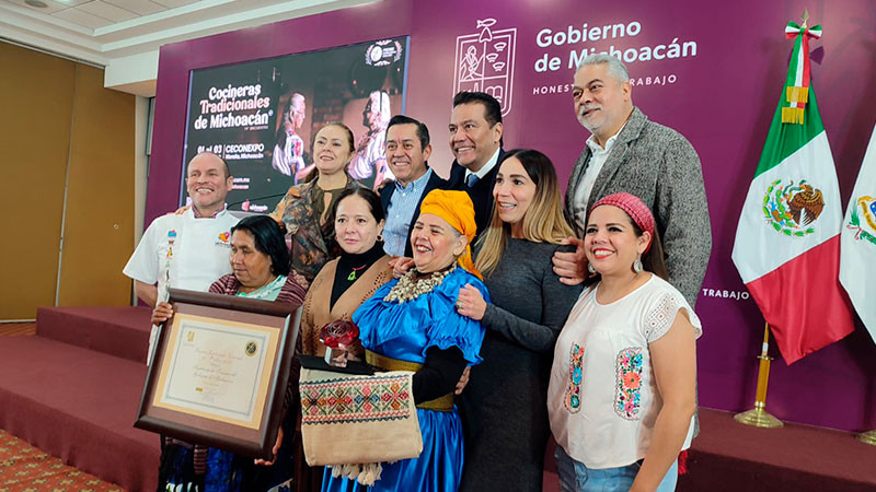 Entre el 01 y el 03 de marzo será el Encuentro de Cocineras Tradicionales de Michoacán 