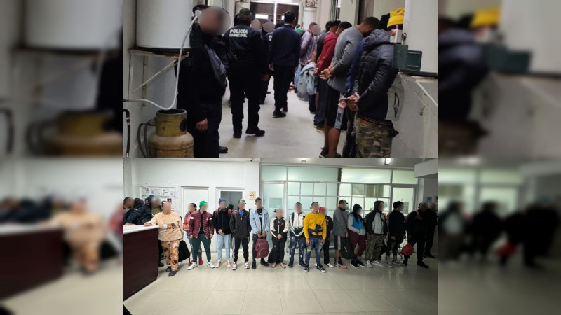 En Tultepec, rescatan a 22 cubanos que estaban en una casa 