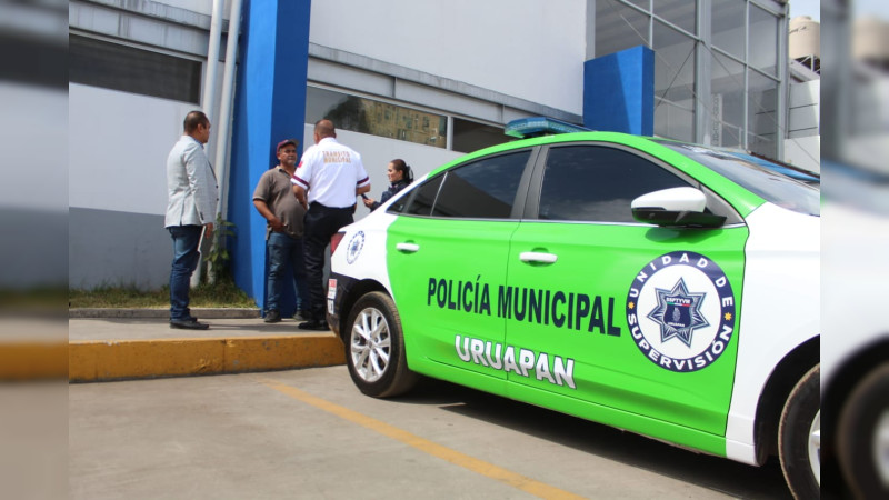 Suspenden a oficiales de Tránsito Municipal de Uruapan por extorsionadores