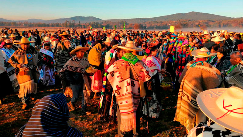 Kurhíkuaeri K’uínchekua: Año y Fuego Nuevo Purépecha 