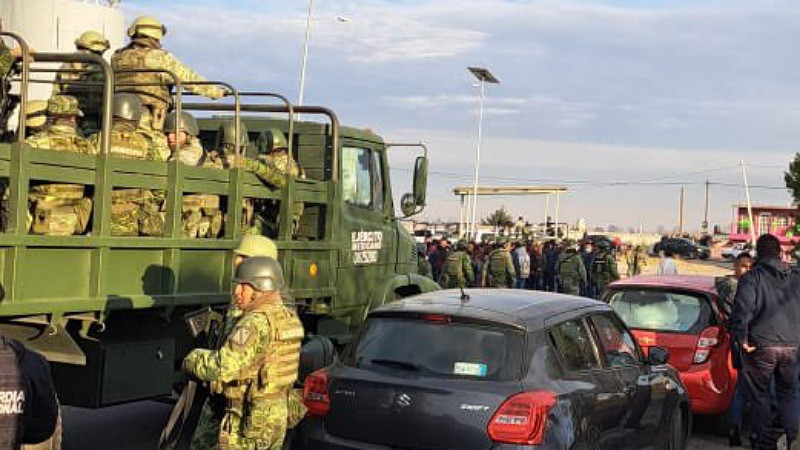 Realizan operativo en Penal "Altiplano"; participa Sedena y Guardia Nacional 