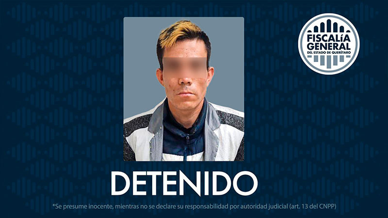 Va persona a prisión por homicidio cometido en la ciudad de Querétaro  