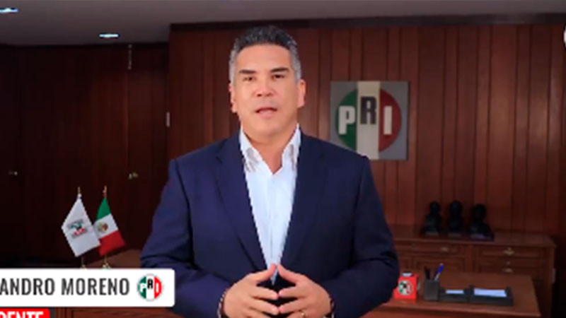 Alejandro Moreno acusa a AMLO de politizar caso Colosio 