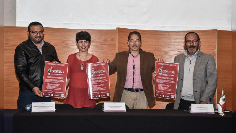 Anuncian convocatoria del Coloquio Nacional de Cronistas 2024 