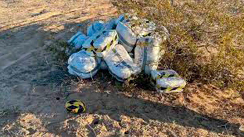  En Sonora, Sedena asegura más de 2 toneladas de droga en almacén subterráneo  