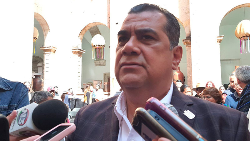 Una reunión entre la Segob estatal y Ayuntamiento de Morelia está a una llamada de distancia: Elías Ibarra 