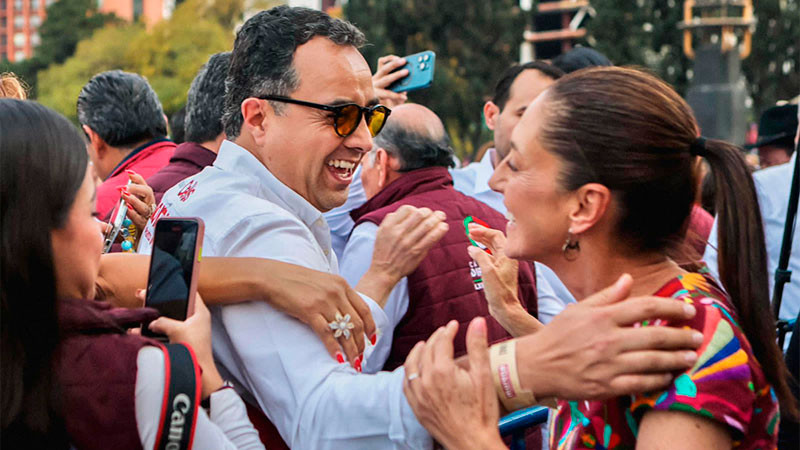 Visita de Sheinbaum fortalece la unidad y la organización en Michoacán: JP Celis 